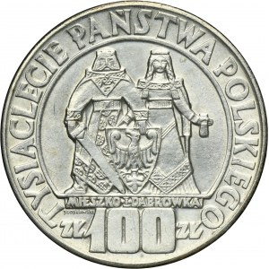 100 złotych 1966 Mieszko i Dąbrówka