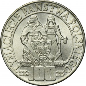100 złotych 1966 Mieszko i Dąbrówka
