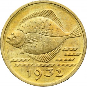 Free City of Danzig, 5 pfennig 1932