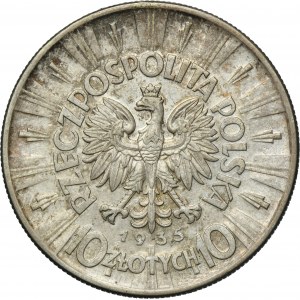 Piłsudski, 10 złotych 1935