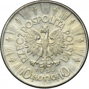 Piłsudski, 10 złotych 1936