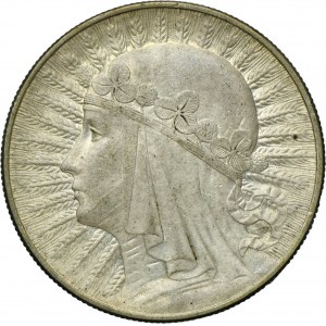Głowa Kobiety, 10 złotych Warszawa 1932