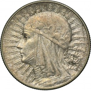 Głowa Kobiety, 5 złotych Warszawa 1933