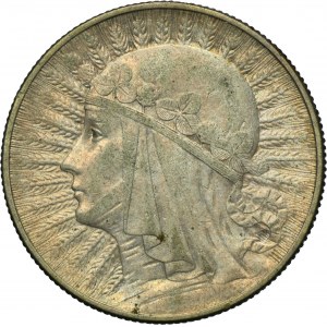 Głowa Kobiety, 5 złotych Warszawa 1934