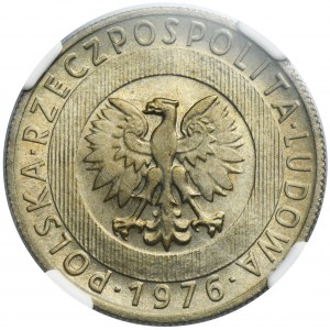 20 złotych 1976 Wieżowiec i kłosy - NGC MS65