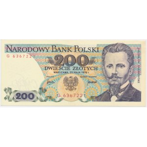 200 złotych 1976 - G -