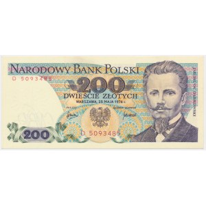 200 złotych 1976 - D -