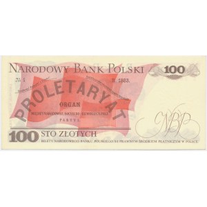 100 złotych 1975 - S - WYJĄTKOWO RZADKIE