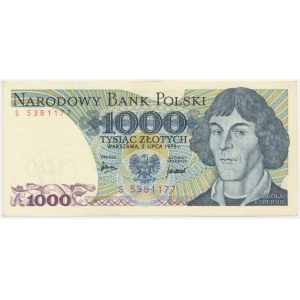1.000 złotych 1975 - S - BARDZO RZADKIE