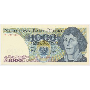 1.000 złotych 1975 - W - RZADKIE