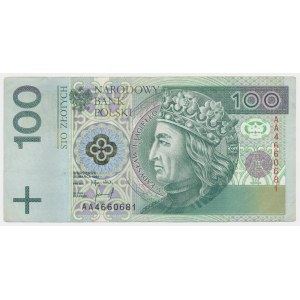 100 złotych 1994 - AA -