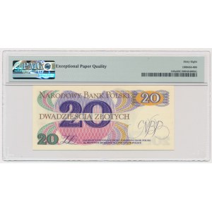 20 złotych 1982 - B - PMG 68 EPQ