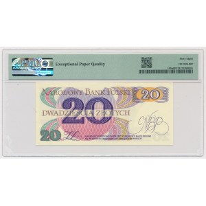 20 złotych 1982 - T - PMG 68 EPQ