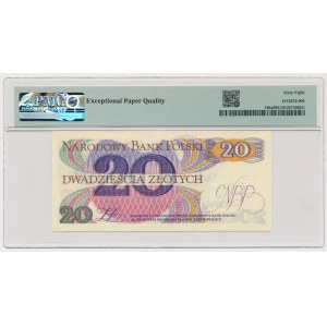 20 złotych 1982 - Z - PMG 68 EPQ