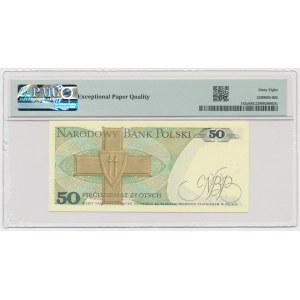50 złotych 1988 - KF - PMG 68 EPQ