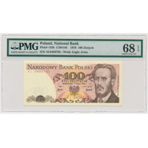 100 złotych 1976 - AL - PMG 68 EPQ