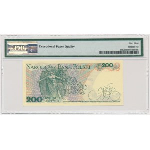 200 złotych 1986 - DM - PMG 68 EPQ