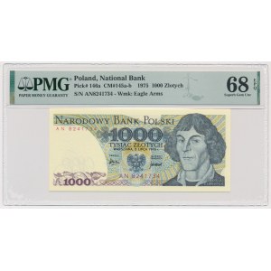 1.000 złotych 1975 - AN - PMG 68 EPQ