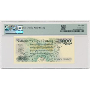 5.000 złotych 1982 - CL - PMG 68 EPQ