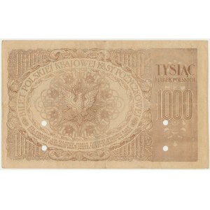 1.000 marek 1919 - IA - Fałszerstwo z epoki -