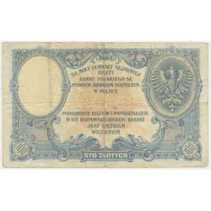 100 złotych 1919 - S.B. -
