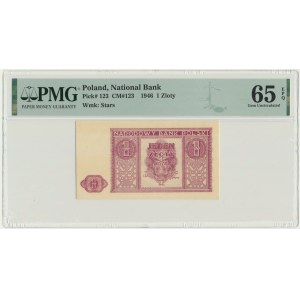1 złoty 1946 - PMG 65 EPQ