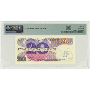 20 złotych 1982 - R - PMG 66 EPQ