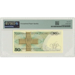 50 złotych 1975 - BN - PMG 66 EPQ