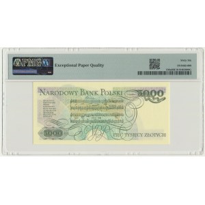 5.000 złotych 1982 - AE - PMG 66 EPQ