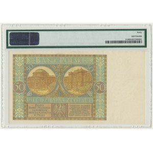 50 złotych 1929 - Ser.BJ. - PMG 40