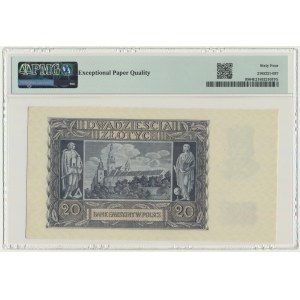 20 złotych 1940 - H - PMG 64 EPQ