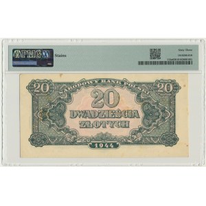 20 złotych 1944 ...owe - Ak - PMG 63