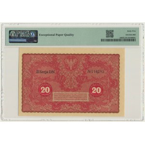 20 marek 1919 - II Serja DN - PMG 65 EPQ