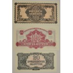 Zestaw, 2-500 złotych 1944 (5 szt.)