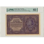 1.000 marek 1919 - II Serja A - PMG 65 EPQ