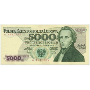 5.000 złotych 1982 - A -