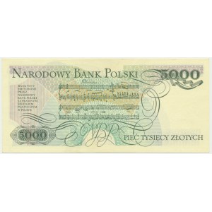 5.000 złotych 1982 - S - BARDZO RZADKIE
