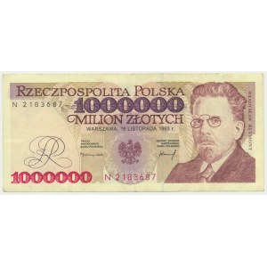 1 milion złotych 1993 - N - WYJĄTKOWO RZADKIE