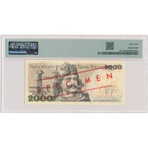 2.000 złotych 1977 - WZÓR - A 0000000 - No.0804 - PMG 64