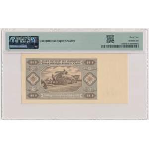 10 złotych 1948 - AW - PMG 64 EPQ