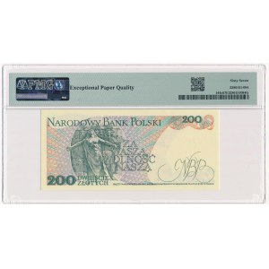 200 złotych 1988 - EL - PMG 67 EPQ