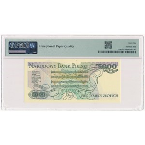 5.000 złotych 1988 - CP - PMG 66 EPQ