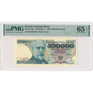 500.000 złotych 1990 - K - PMG 65 EPQ