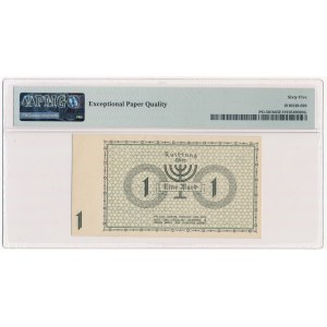 1 Mark 1940 - A - 6 digit series - PMG 65 EPQ