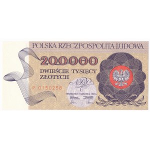 200.000 złotych 1989 - P -