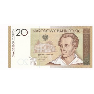 20 złotych 2009 - Juliusz Słowacki -
