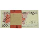 Paczka bankowa 100 złotych 1988 - TP - (100 szt.)