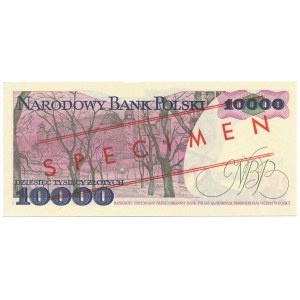 10.000 złotych 1988 - WZÓR - W 0000000 - No. 0069 - niski numer wzoru