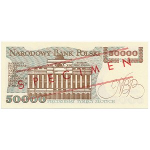 50.000 złotych 1989 - WZÓR - A 0000000 - No.0530 -
