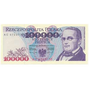 100.000 złotych 1993 - AC -
